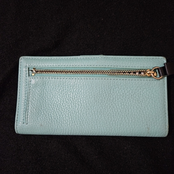 Kate Spade Mint Green Bi-Fold Wallet - Picture 5 of 12